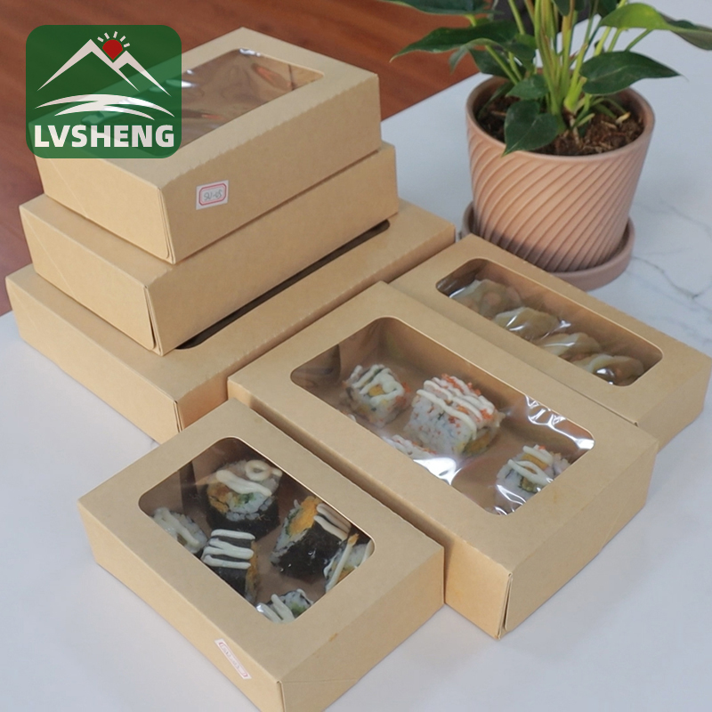 Новые продукты от завода Xiamen Lvsheng -Sushi Togo с прозрачным окном